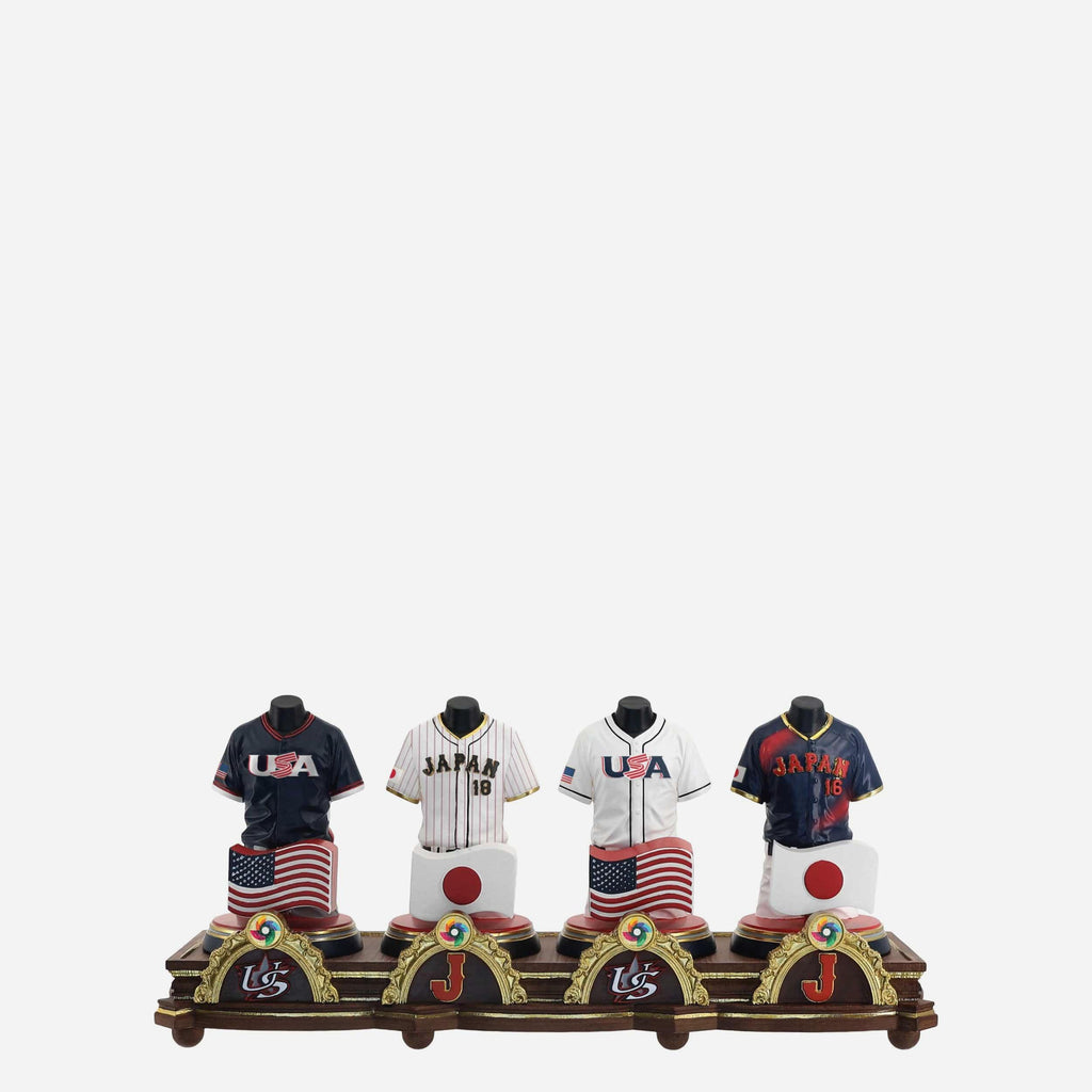 Los Angeles Dodgers 2026 World Baseball Classic Team & Country Jersey Bust Bobblehead FOCO - FOCO.com