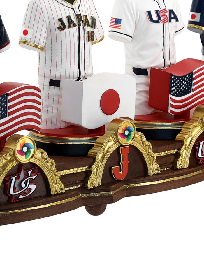 Los Angeles Dodgers 2026 World Baseball Classic Team & Country Jersey Bust Bobblehead FOCO - FOCO.com