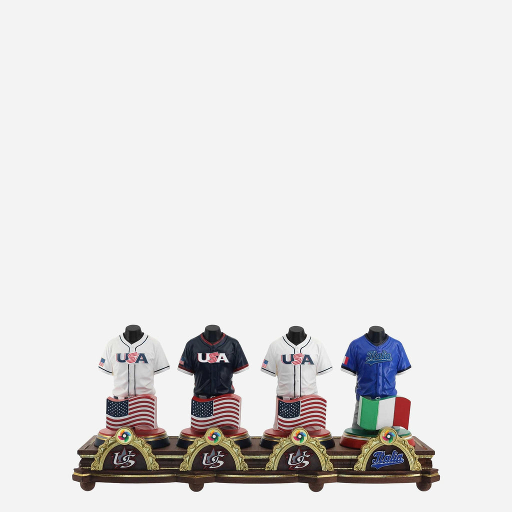 Philadelphia Phillies 2026 World Baseball Classic Team & Country Jersey Bust Bobblehead FOCO - FOCO.com