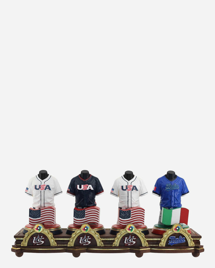 Philadelphia Phillies 2026 World Baseball Classic Team & Country Jersey Bust Bobblehead FOCO - FOCO.com