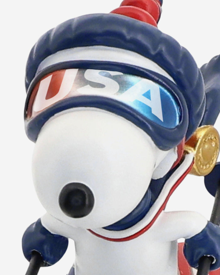 Team USA Snoopy Peanuts Ski Jump Mini Bobblehead FOCO - FOCO.com