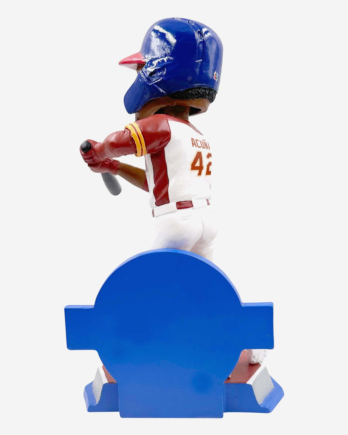 Ronald Acuna Jr Venezuela 2023 World Baseball Classic Alternate Uniform Bobblehead FOCO - FOCO.com