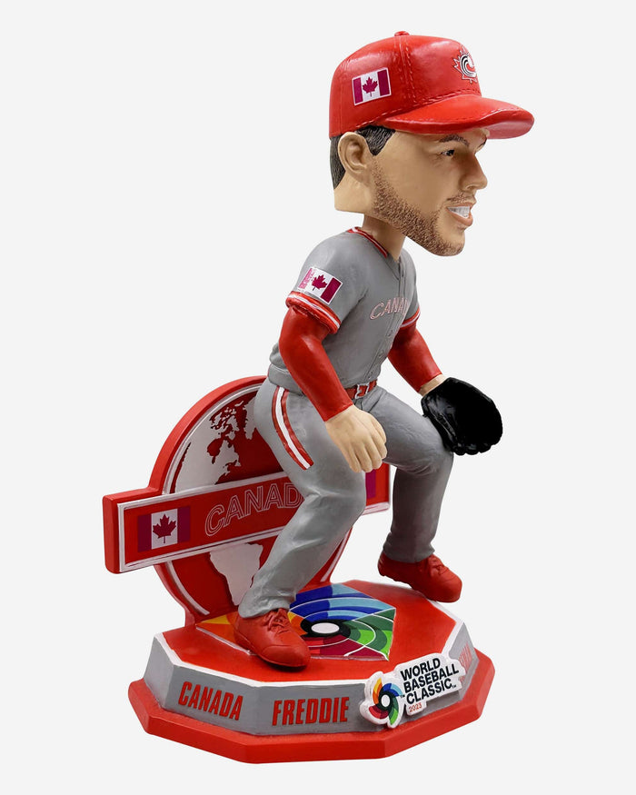 Freddie Freeman Canada 2023 World Baseball Classic Away Uniform Bobblehead FOCO - FOCO.com