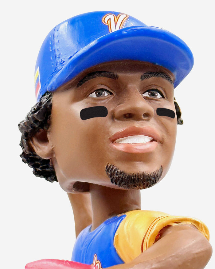 Ronald Acuna Jr Venezuela 2023 World Baseball Classic Away Uniform Bobblehead FOCO - FOCO.com