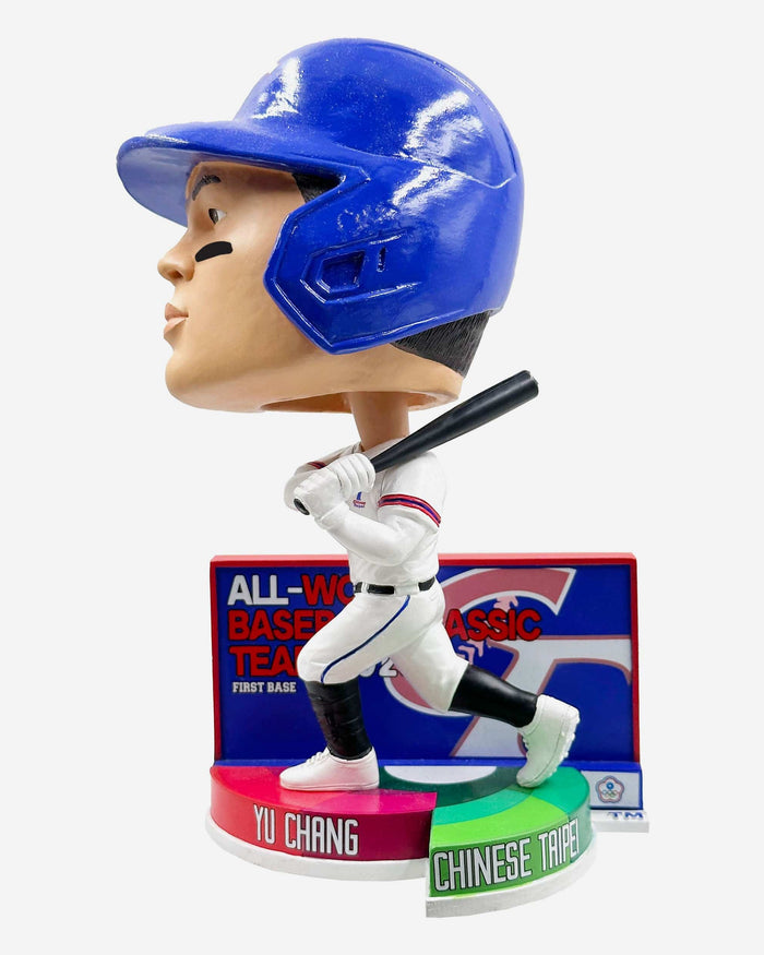 Yu Chang Chinese Taipei 2023 All World Baseball Classic Team Bighead Bobblehead FOCO - FOCO.com