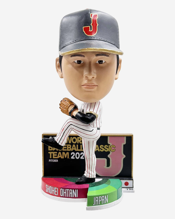 Shohei Ohtani Japan 2023 All World Baseball Classic Team Pitching Bighead Bobblehead FOCO - FOCO.com