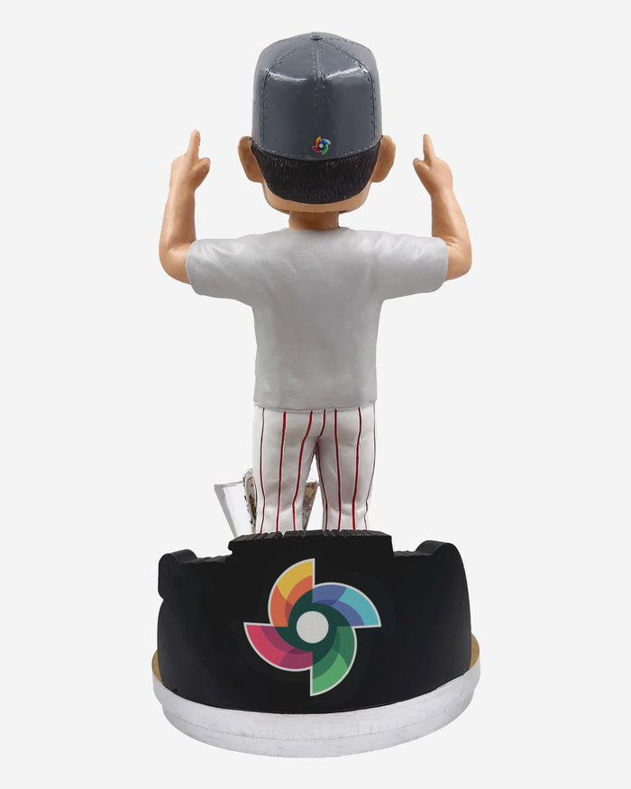 Munetaka Murakami Japan 2023 World Baseball Classic Champions Cap & Tee Bobblehead FOCO - FOCO.com