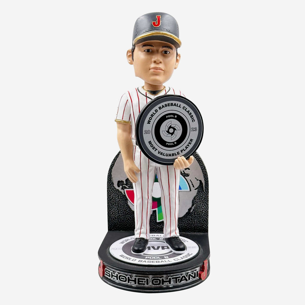 Shohei Ohtani Japan 2023 World Baseball Classic Pool B MVP Bobblehead FOCO - FOCO.com