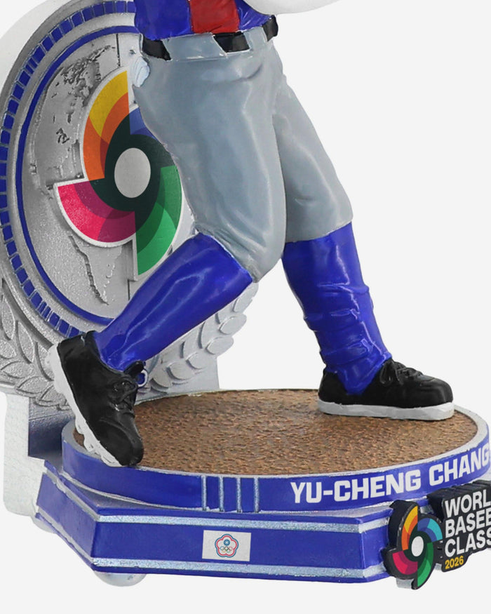 Yu Chang Chinese Taipei 2026 World Baseball Classic Away Uniform Bobblehead FOCO - FOCO.com