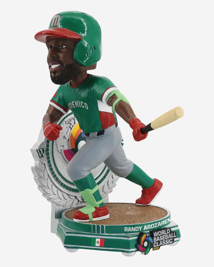 Randy Arozarena Mexico 2026 World Baseball Classic Away Uniform Bobblehead FOCO - FOCO.com