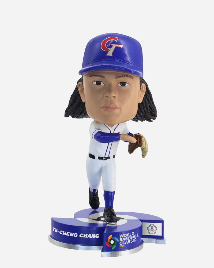 Yu Chang Chinese Taipei 2026 World Baseball Classic Medium Bighead Bobblehead FOCO - FOCO.com