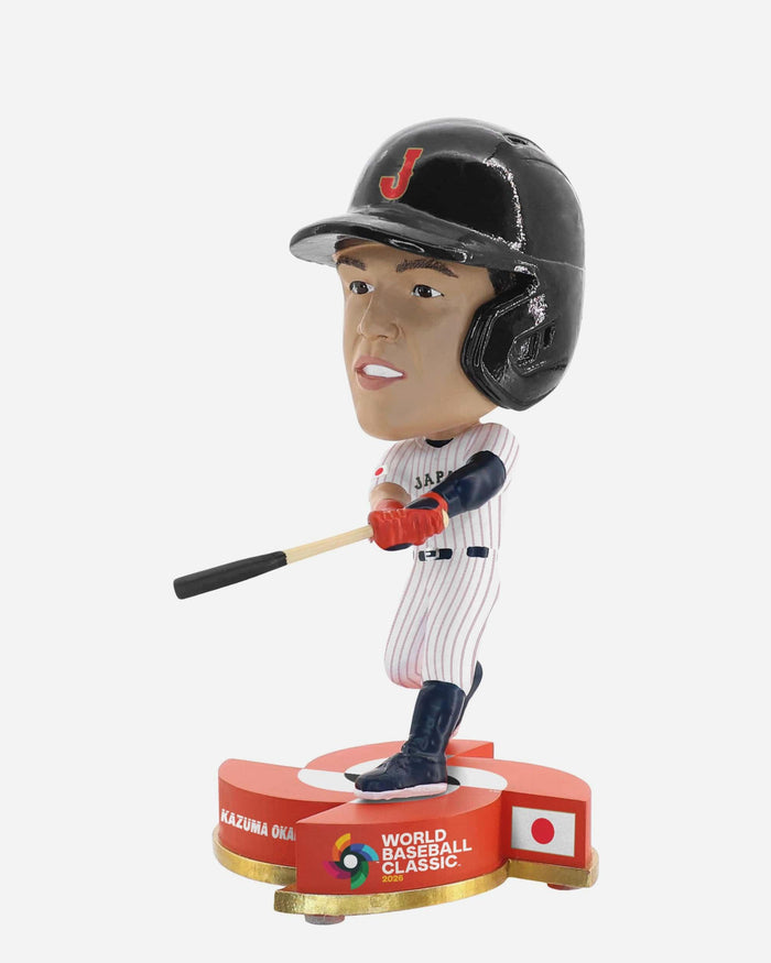 Kazuma Okamoto Japan 2026 World Baseball Classic Medium Bighead Bobblehead FOCO - FOCO.com
