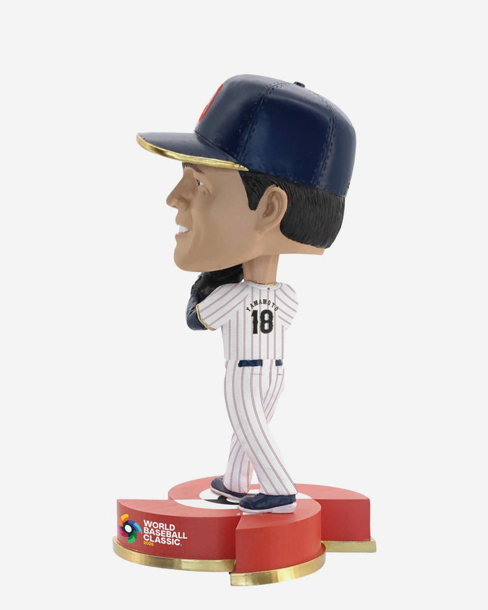 Yoshinobu Yamamoto Japan 2026 World Baseball Classic Medium Bighead Bobblehead FOCO - FOCO.com
