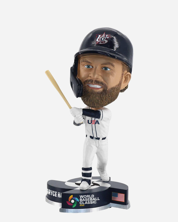 Bryce Harper USA 2026 World Baseball Classic Medium Bighead Bobblehead FOCO - FOCO.com
