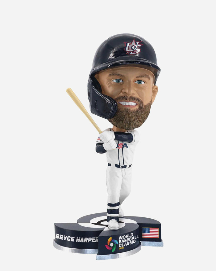 Bryce Harper USA 2026 World Baseball Classic Medium Bighead Bobblehead FOCO - FOCO.com
