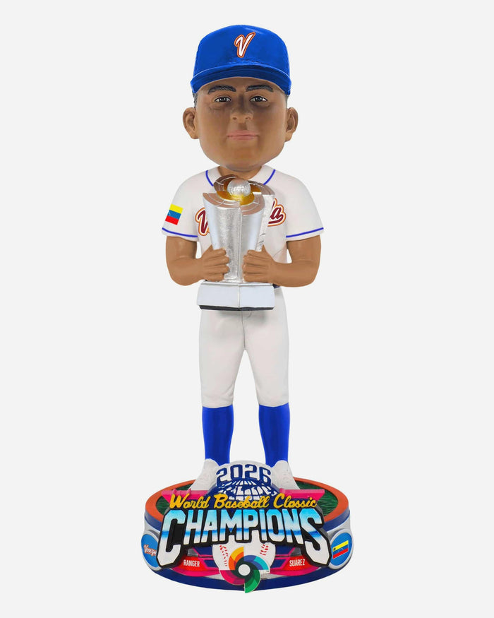 Ranger Suarez Venezuela 2026 World Baseball Classic Champions Bobblehead FOCO - FOCO.com