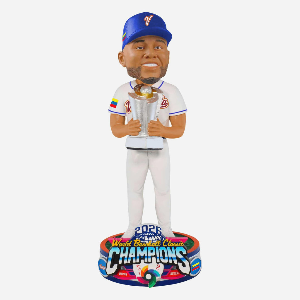 Willson Contreras Venezuela 2026 World Baseball Classic Champions Bobblehead FOCO - FOCO.com