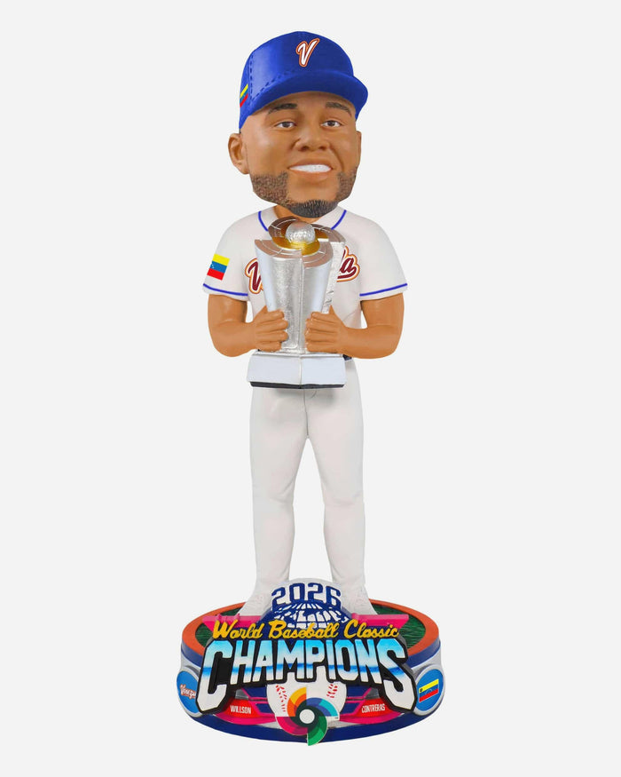 Willson Contreras Venezuela 2026 World Baseball Classic Champions Bobblehead FOCO - FOCO.com