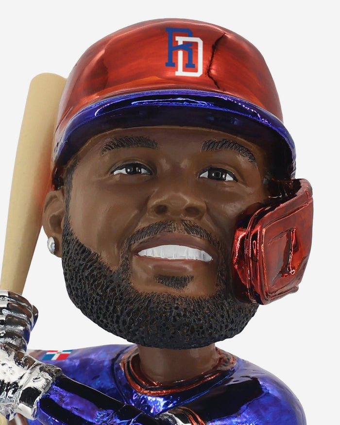 Vladimir Guerrero Jr Dominican Republic 2026 World Baseball Classic Electroplated Edition Bobblehead FOCO - FOCO.com