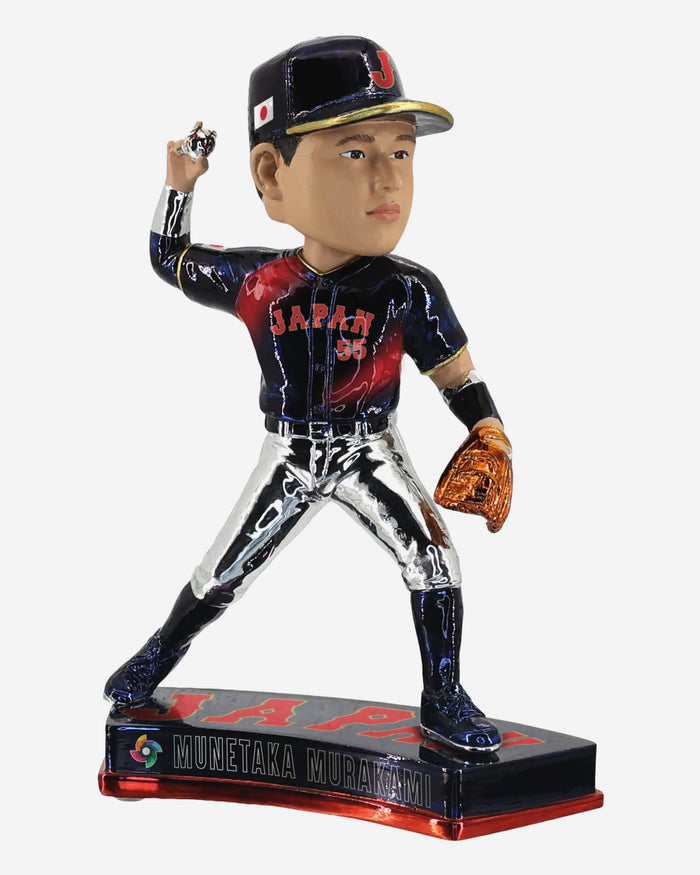 Munetaka Murakami Japan 2026 World Baseball Classic Electroplated Edition Bobblehead FOCO - FOCO.com