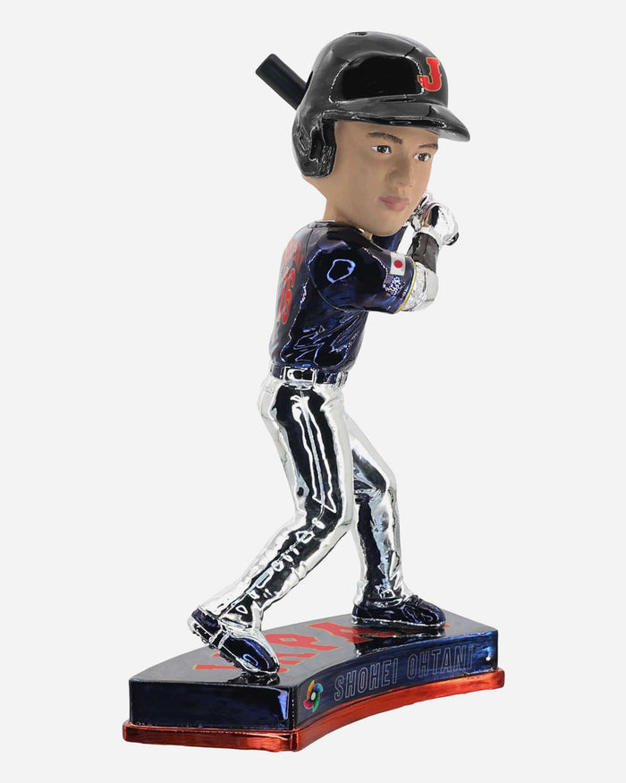 Shohei Ohtani Japan 2026 World Baseball Classic Electroplated Edition Bobblehead FOCO - FOCO.com