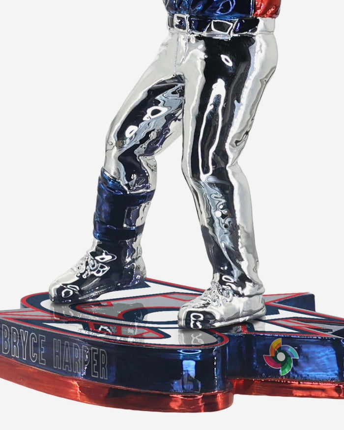Bryce Harper USA 2026 World Baseball Classic Electroplated Edition Bobblehead FOCO - FOCO.com