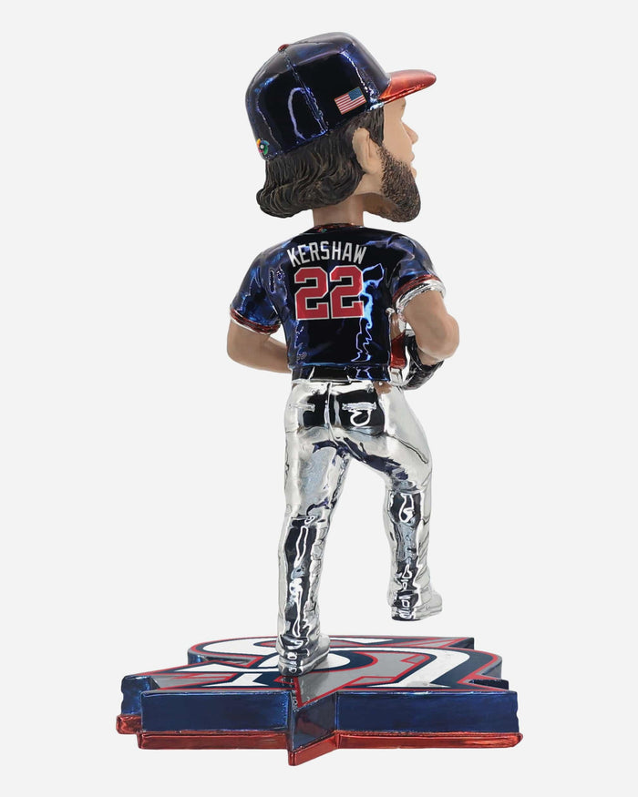 Clayton Kershaw USA 2026 World Baseball Classic Electroplated Edition Bobblehead FOCO - FOCO.com