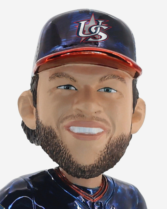 Clayton Kershaw USA 2026 World Baseball Classic Electroplated Edition Bobblehead FOCO - FOCO.com