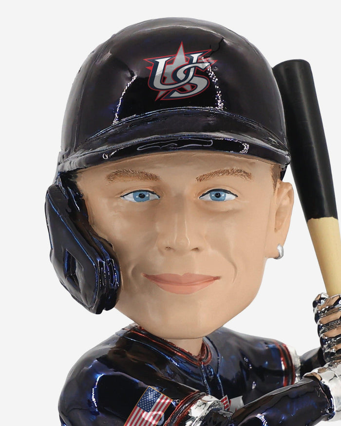 Pete Crow-Armstrong USA 2026 World Baseball Classic Electroplated Edition Bobblehead FOCO - FOCO.com