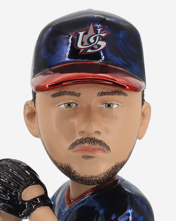 Paul Skenes USA 2026 World Baseball Classic Electroplated Edition Bobblehead FOCO - FOCO.com
