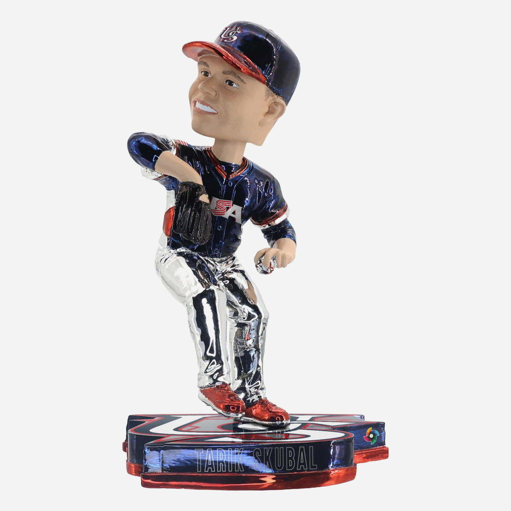 Tarik Skubal USA 2026 World Baseball Classic Electroplated Edition Bobblehead FOCO - FOCO.com