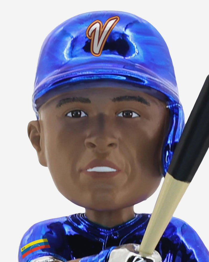 Salvador Perez Venezuela 2026 World Baseball Classic Electroplated Edition Bobblehead FOCO - FOCO.com