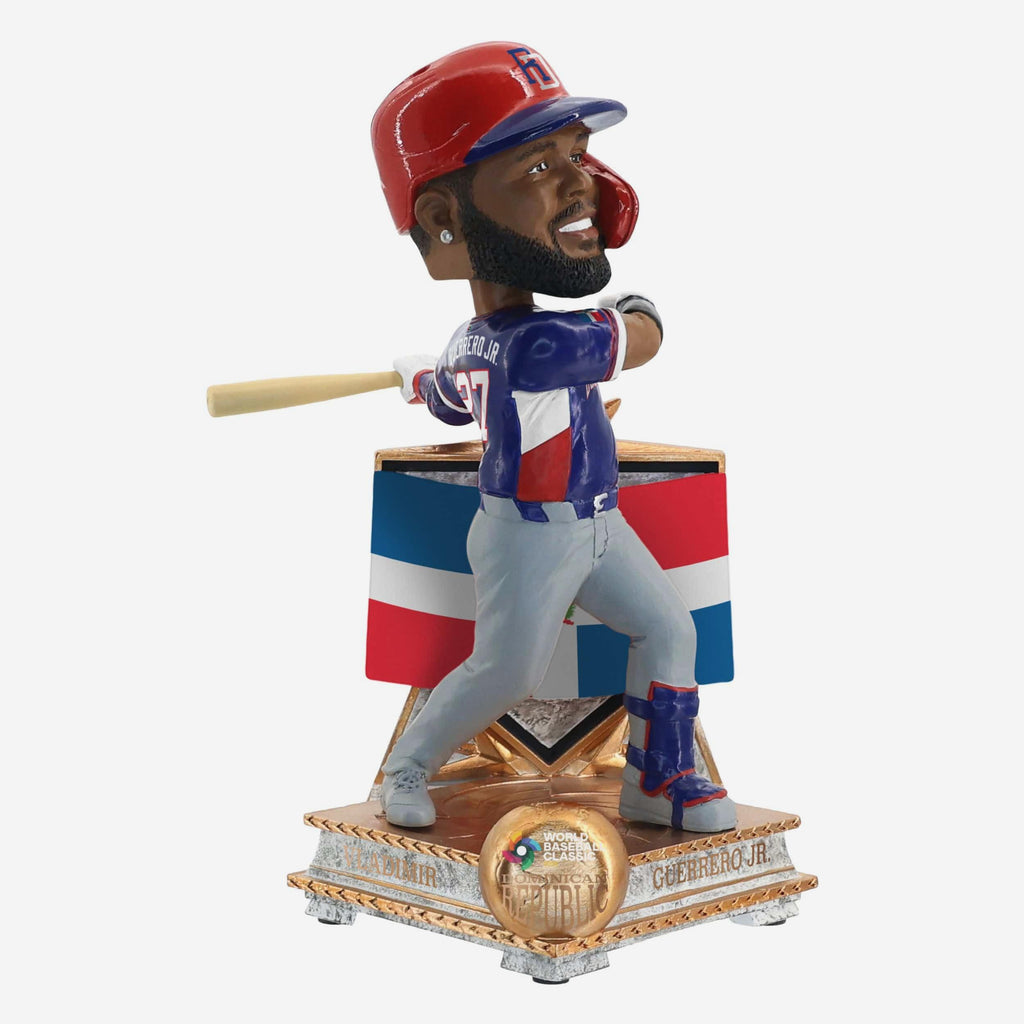 Vladimir Guerrero Jr Dominican Republic 2026 World Baseball Classic Flag Bobblehead FOCO - FOCO.com