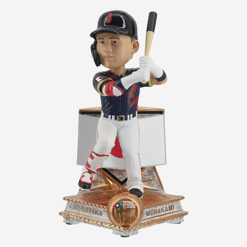 Munetaka Murakami Japan 2026 World Baseball Classic Flag Bobblehead FOCO - FOCO.com