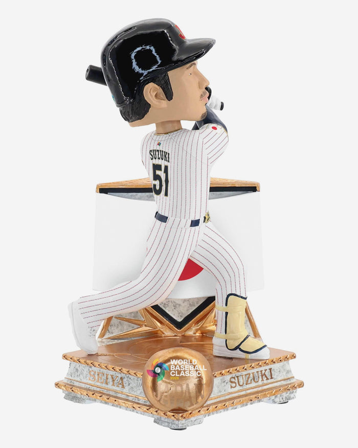 Seiya Suzuki Japan 2026 World Baseball Classic Flag Bobblehead FOCO - FOCO.com