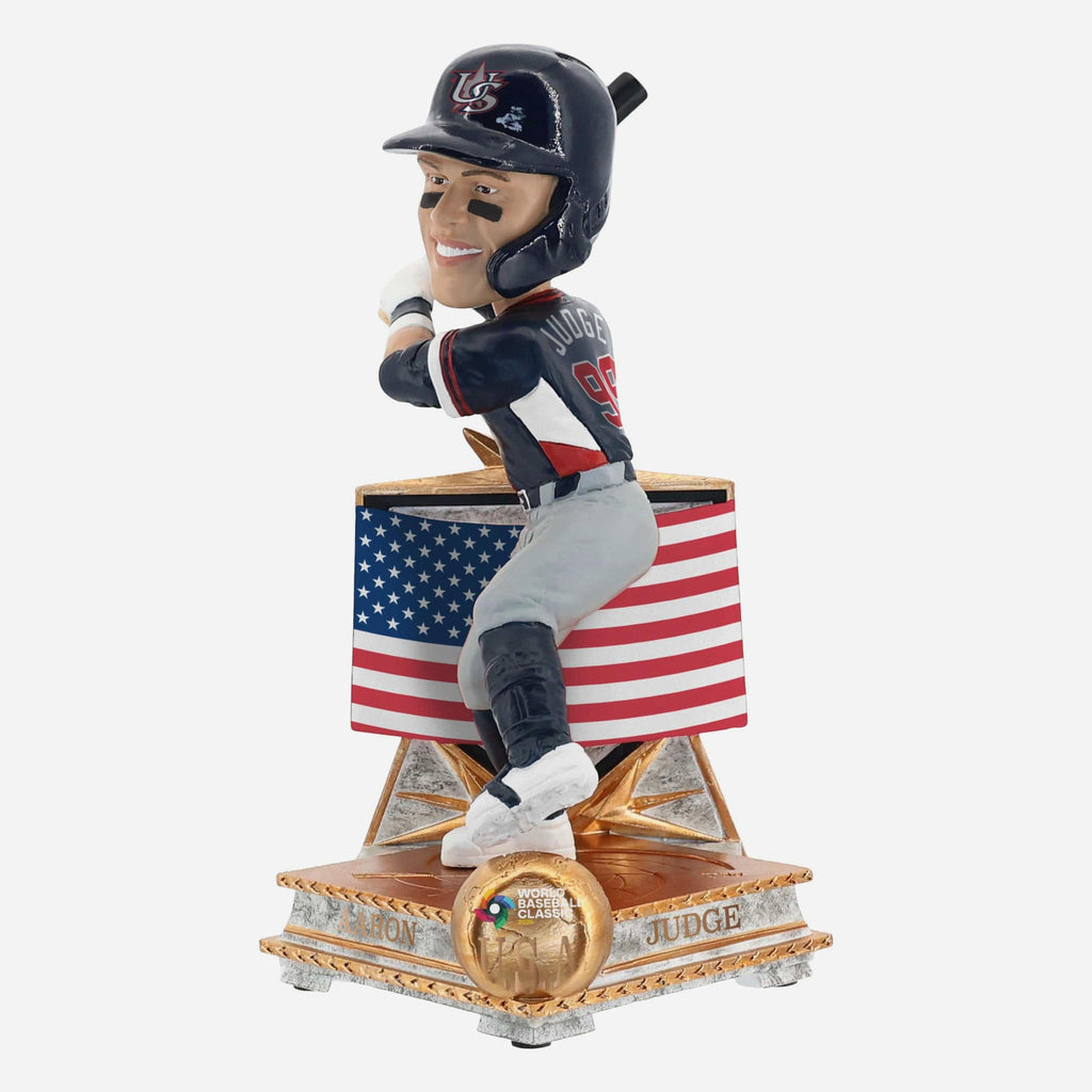 Aaron Judge USA 2026 World Baseball Classic Flag Bobblehead FOCO - FOCO.com