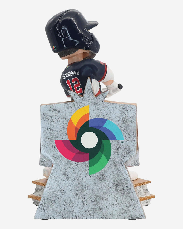 Kyle Schwarber USA 2026 World Baseball Classic Flag Bobblehead FOCO - FOCO.com