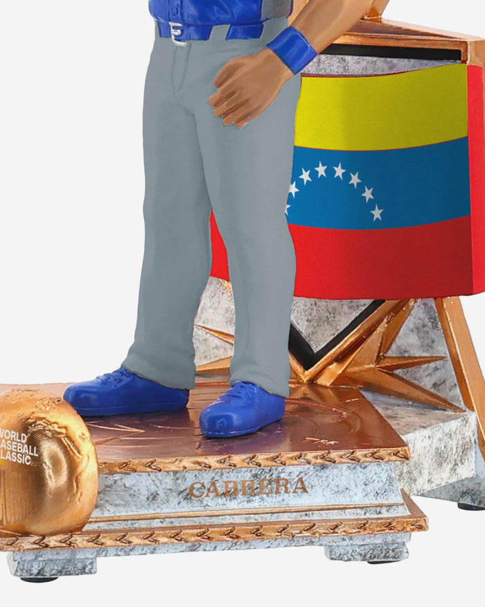 Miguel Cabrera Venezuela 2026 World Baseball Classic Flag Bobblehead FOCO - FOCO.com