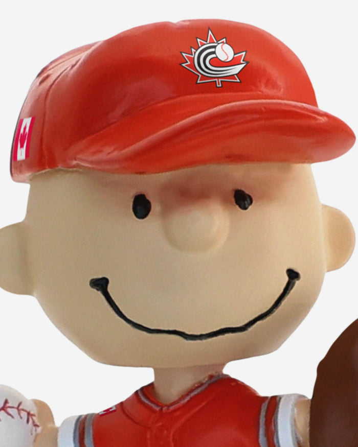 Canada Charlie Brown Peanuts 2026 World Baseball Classic Bobblehead FOCO - FOCO.com