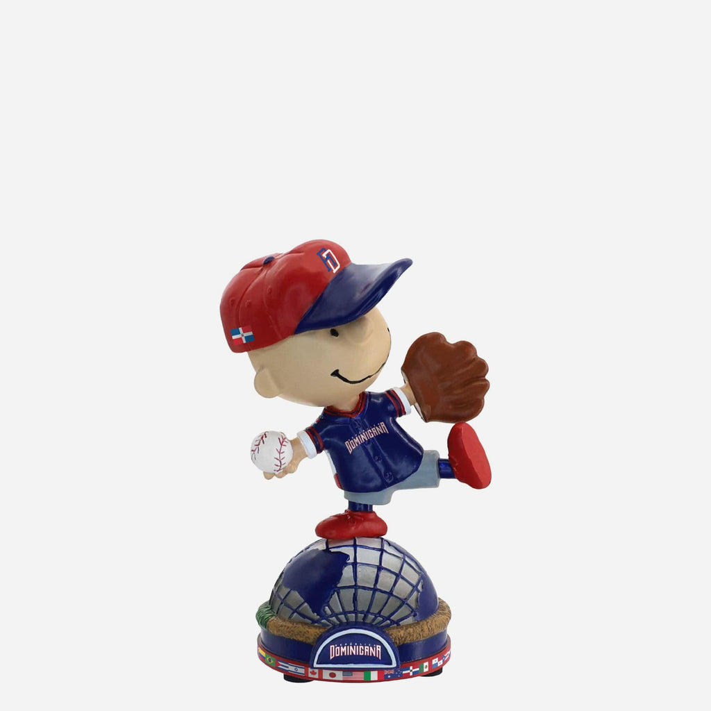 Dominican Republic Charlie Brown Peanuts 2026 World Baseball Classic Bobblehead FOCO - FOCO.com