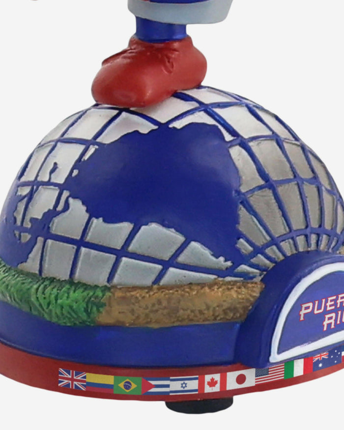 Puerto Rico Charlie Brown Peanuts 2026 World Baseball Classic Bobblehead FOCO - FOCO.com