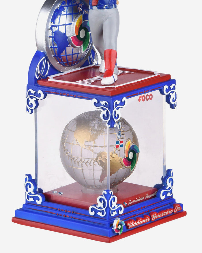 Vladimir Guerrero Jr Dominican Republic 2026 World Baseball Classic Globe Case Bobblehead FOCO - FOCO.com