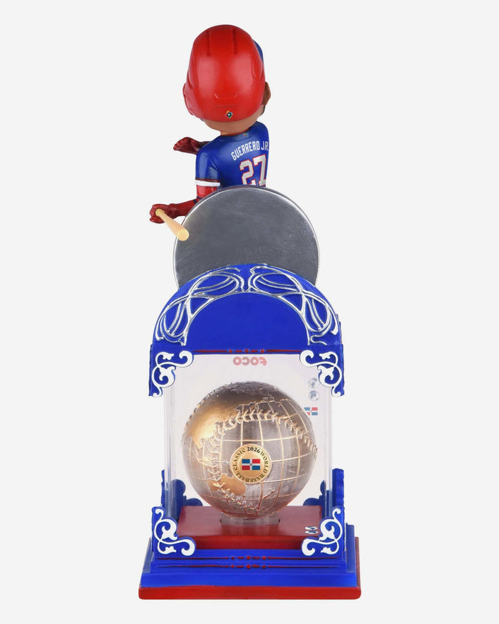 Vladimir Guerrero Jr Dominican Republic 2026 World Baseball Classic Globe Case Bobblehead FOCO - FOCO.com