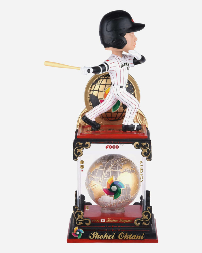 Shohei Ohtani Japan 2026 World Baseball Classic Globe Case Bobblehead FOCO - FOCO.com