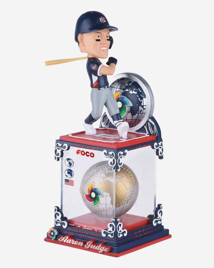 Aaron Judge USA 2026 World Baseball Classic Globe Case Bobblehead FOCO - FOCO.com