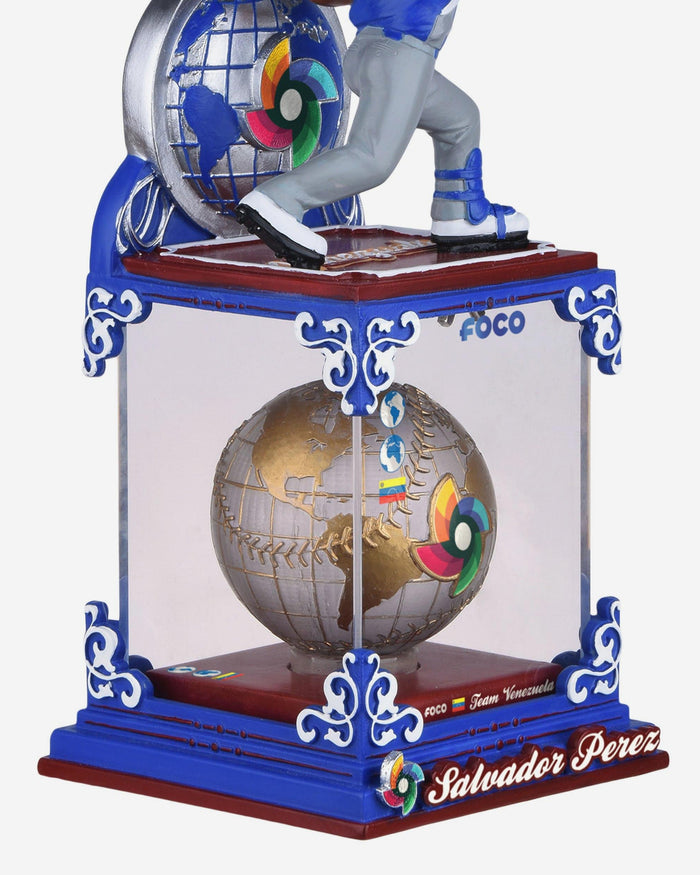 Salvador Perez Venezuela 2026 World Baseball Classic Globe Case Bobblehead FOCO - FOCO.com