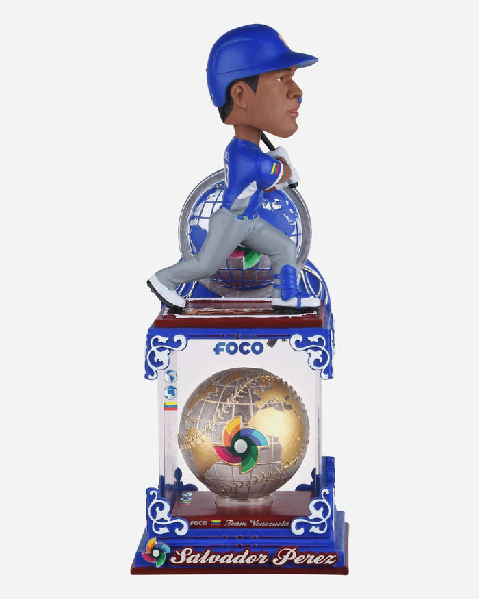 Salvador Perez Venezuela 2026 World Baseball Classic Globe Case Bobblehead FOCO - FOCO.com