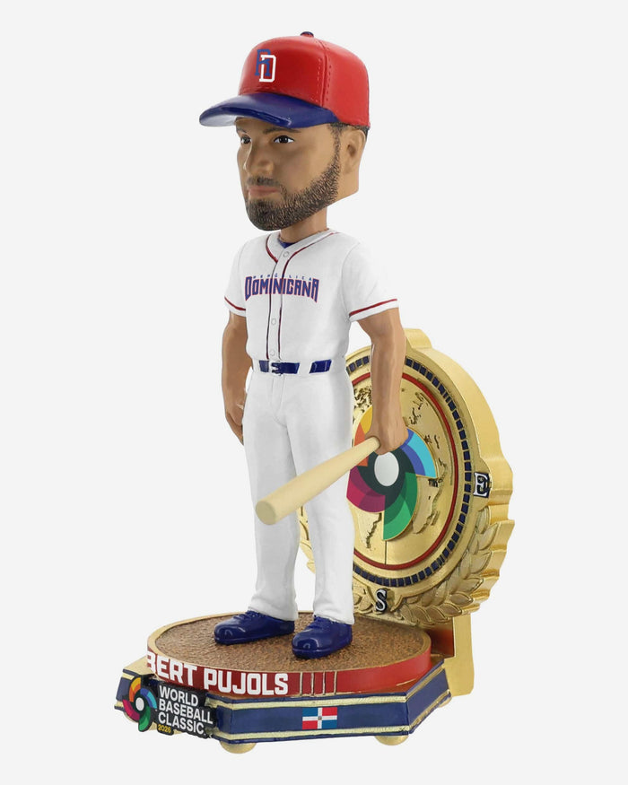 Albert Pujols Dominican Republic 2026 World Baseball Classic Coach Bobblehead FOCO - FOCO.com
