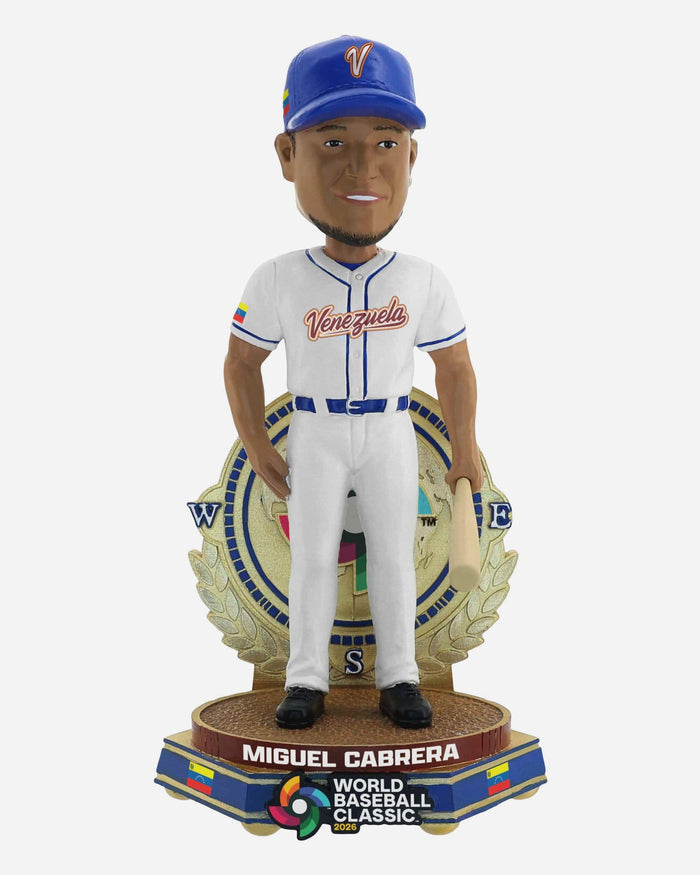 Miguel Cabrera Venezuela 2026 World Baseball Classic Coach Bobblehead FOCO - FOCO.com