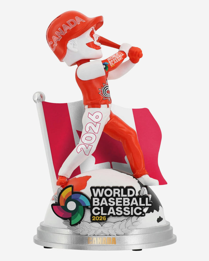 Canada 2026 World Baseball Classic Bobbles on Parade Bobblehead FOCO - FOCO.com